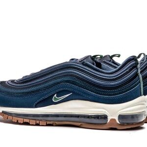 Nike Air Max 97 Navy and Green Sneakers